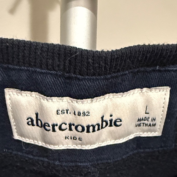Abercrombie & Fitch Kids Dark Blue Joggers - Picture 2 of 4